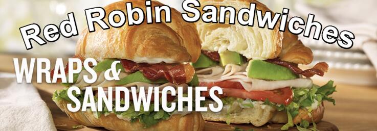 Red Robin Sandwiches & Wraps Red Robin Sandwiches