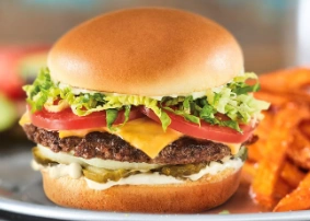 Red Robin The ImpossibleTM Cheeseburger Price & Nutrition The ImpossibleTM Cheeseburger