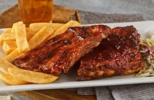 Red Robin Whiskey River® BBQ Ribs Price & Nutrition Whiskey River® BBQ Ribs